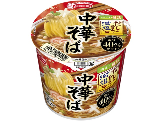 Ace Low-Sodium Chinese Noodles with the Flavor of Dashi (Made-to-Order Item) [Purchase 12]