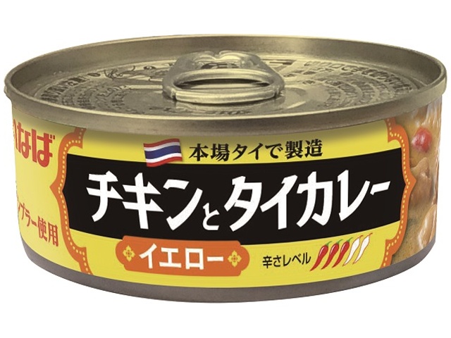 Inaba Chicken and Thai Curry, Yellow Label, 115g (Special Order Item) [Purchase Quantity: 48]