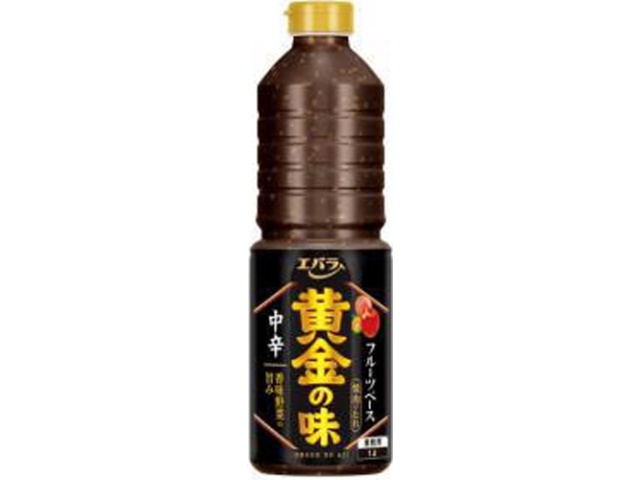 Ebara Golden Taste, Medium Spicy, 1L, Commercial Use, Special Order Item [Purchase 6] [Please allow time for delivery]