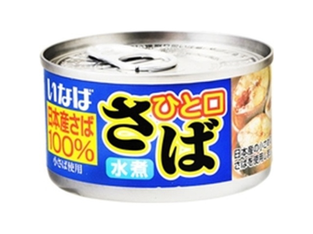 Inaba Bite-sized Boiled Mackerel, 115g (Special Order Item) [Purchase Quantity: 24]