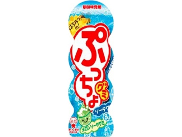 Mikakuto Puccho Gummy Soda Container, 40g (Pack of 10)