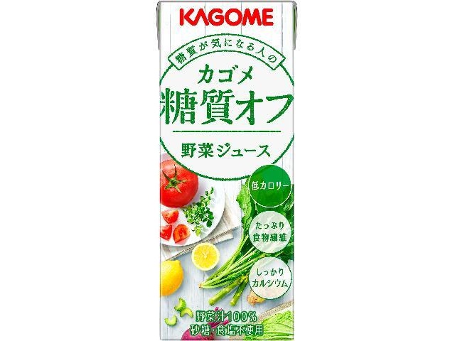 Kagome Vegetable Juice, Low Carb, 200ml (Special Order Item) [Purchase Quantity: 24]