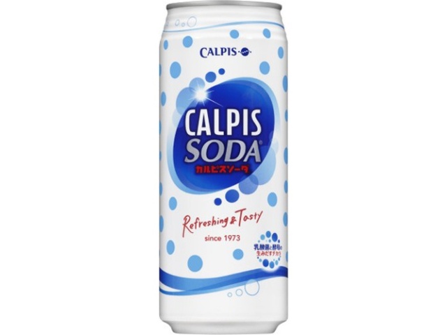 Calpis Soda Can, 500ml (Purchase of 24)