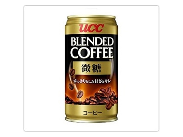 UCC Blended Coffee, Lightly Sweetened, 185g (Pack of 30)