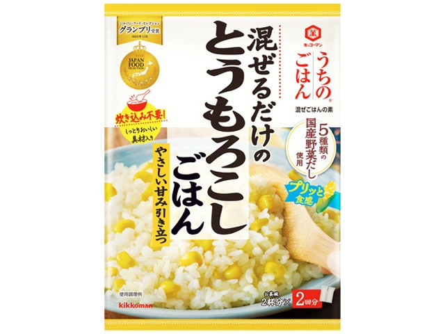 Kikkoman Uchi no Gohan Corn Rice (Special Order Item) [Purchase Quantity: 40]