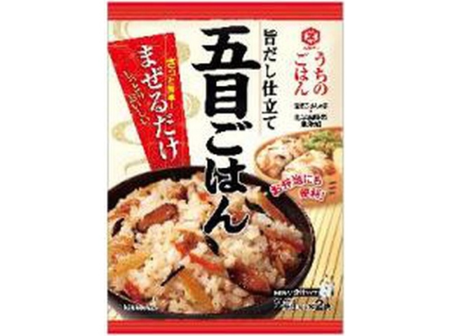 Kikkoman Uchi no Gohan Gomoku Rice with Delicious Dashi Stock, 112g (Special Order Item) [Purchase 40]