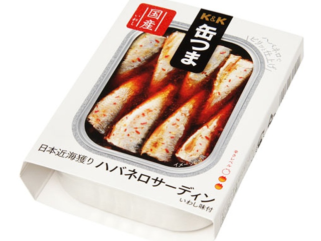 K&K Canned Habanero Sardines, 105g (Special Order Item) [Purchase Quantity: 24]