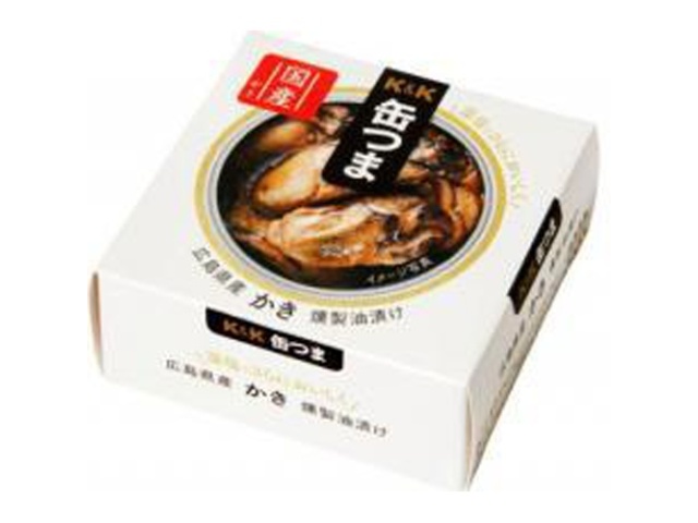K&K Canned Smoked Hiroshima Oysters in Oil, F3 Can (Special Order Item) [Purchase Quantity: 24]