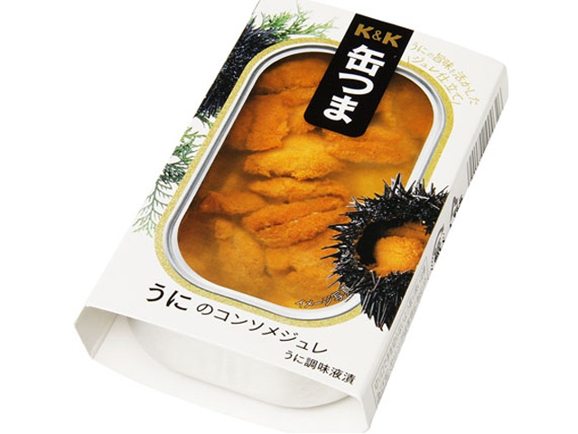 K&K Canned Sea Urchin Consommｨｦ Jelly (Special Order Item) [Purchase Quantity: 24]