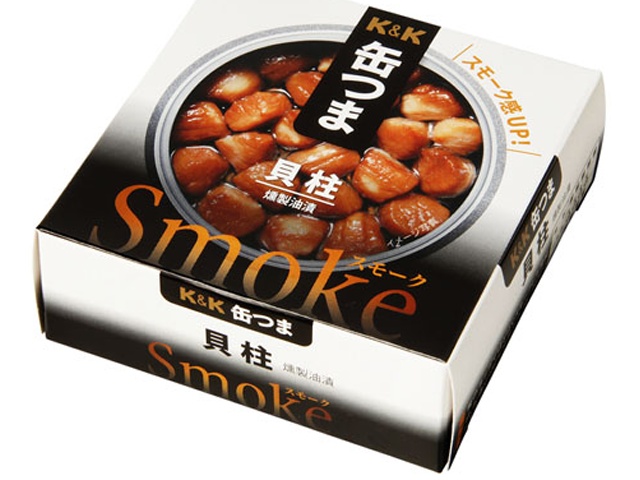 K&K Canned Smoked Scallops, 50g (Special Order Item) [Purchase Quantity: 24]