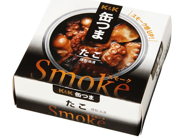 K&K Canned Smoked Octopus 50g (Special Order Item) [Purchase Quantity: 24]
