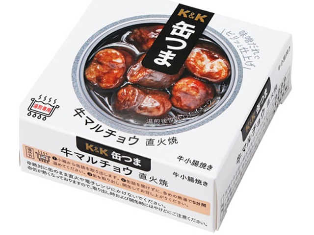 K&K Canned Offal Beef Marucho Grilled with Flame, 60g (Special Order Item) [Purchase 24]