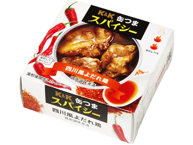 K&K Canned Spicy Sichuan-Style Chicken (Special Order Item) [Purchase 24]