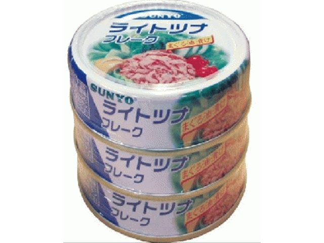 Sanyo Light Tuna F Non-Oil 3-Can 70g x 3 (Special Order Item) [Purchase Quantity: 32]