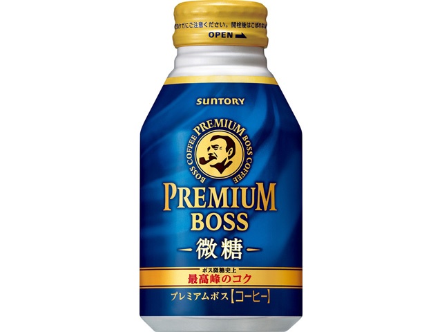 Premium Boss Lightly Sweetened Can B, 260g [This Month's Special Drink] Special Order Item [Purchase Quantity: 24]