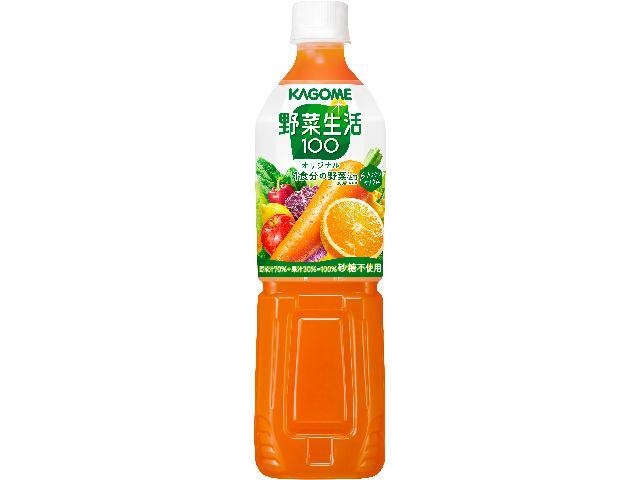Kagome Vegetable Life 100 Original Packaging, 720ml (Pack of 15)