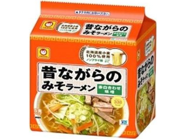 Maruchan 5P Traditional Miso Ramen (Special Order Item) [Purchase Quantity: 18]