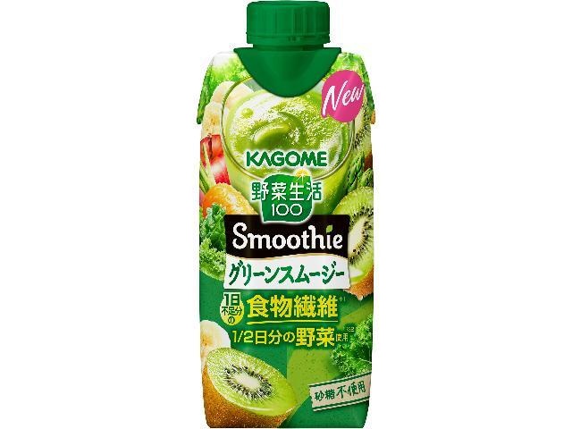 Kagome Vegetable Life Green Smoothie 330ml (Purchase of 12)