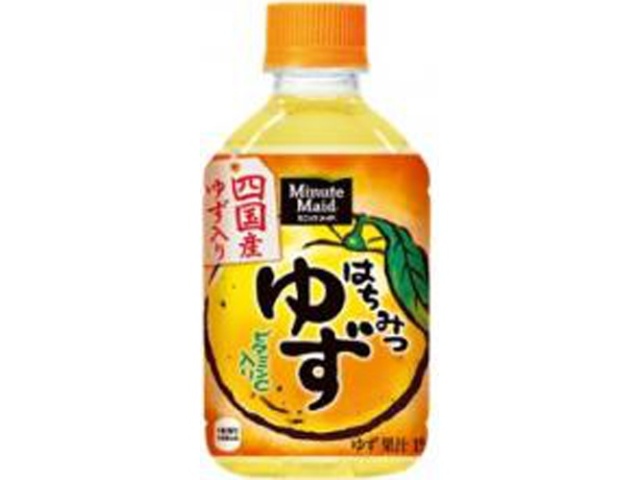 Minute Maid Honey Yuzu Hot P280ml [This Month's Special Drink] Special Order Item [Purchase Quantity: 24]