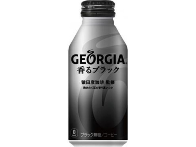 Georgia Fragrant Black Water, 400ml Can (B) [This Month's Special] [Backordered] [Purchase Quantity: 24]