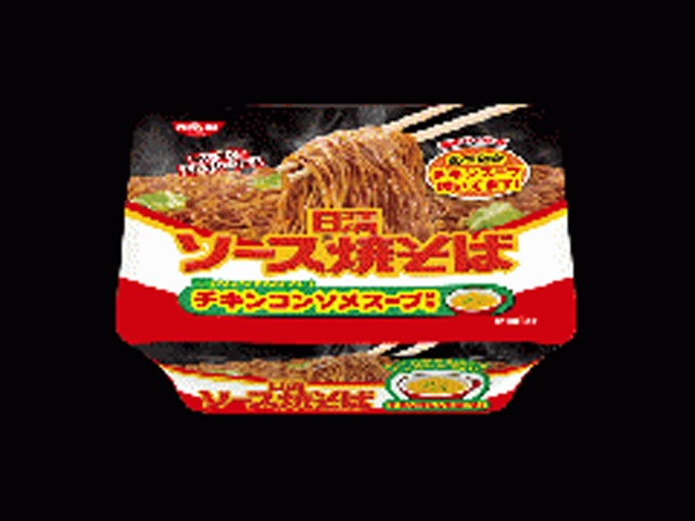 Nissin Sauce Yakisoba Cup with Chicken Soup (12 cups)