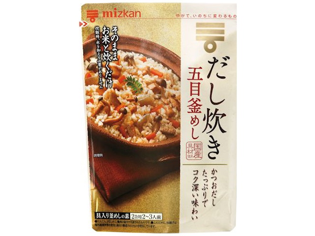 Mitsukan Dashi-Taki Gomoku Kamameshi (Mixed Rice with Dashi), 550g (Special Order Item) [Purchase 12]