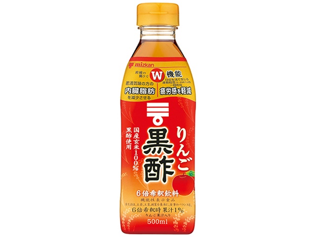 Mitsukan Apple Black Vinegar, 500ml (Special Order Item) [Purchase 6]