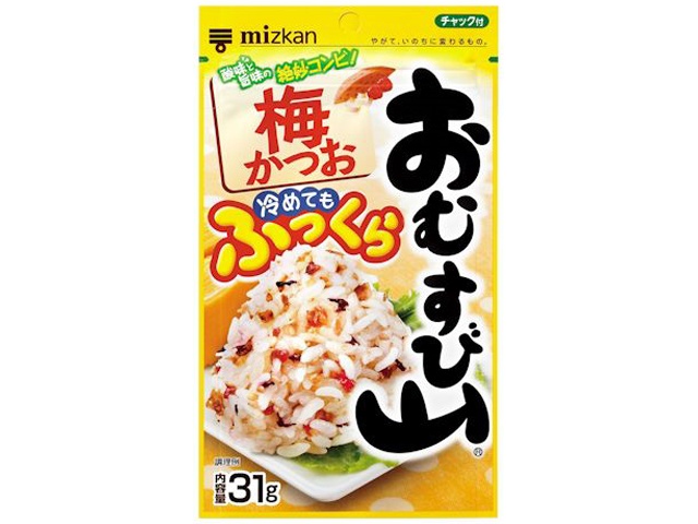 Mitsukan Omusubiyama Plum and Bonito Rice, 31g (Special Order Item) [Purchase Quantity: 80]