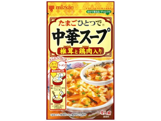 Mitsukan Chinese Soup with Shiitake Mushrooms and Chicken (Special Order Item) [Purchase Quantity: 60]