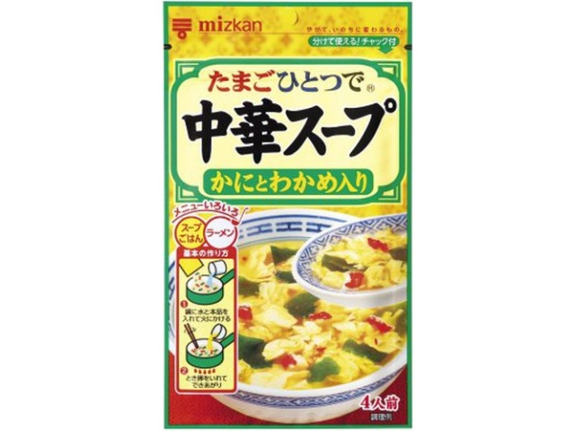 Mitsukan Chinese Soup with Crab and Seaweed, 30g (Special Order Item) [Purchase Quantity: 60]