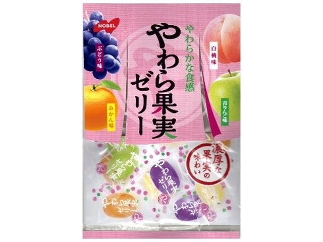 Nobel Soft Fruit Jelly, 230g (Special Order Item) [Purchase Quantity: 36]
