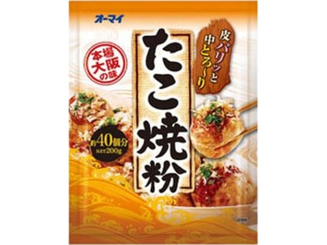 Oh'my Takoyaki Flour, 200g (Special Order Item) [Purchase Quantity: 30]