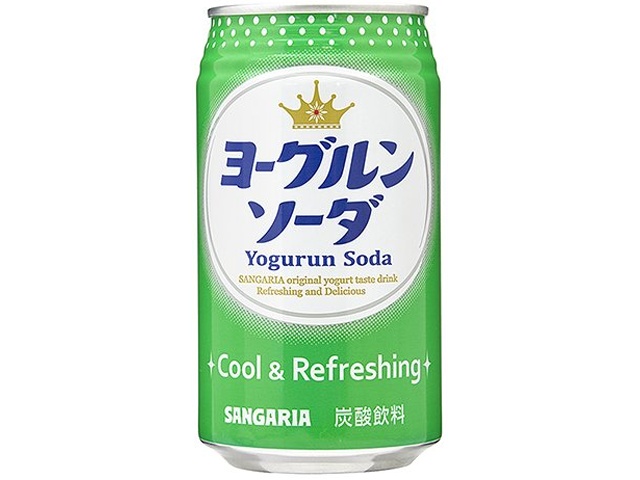 Sangaria Yogurt Soda, 350g Can (Special Order Item) [Purchase Quantity: 24]