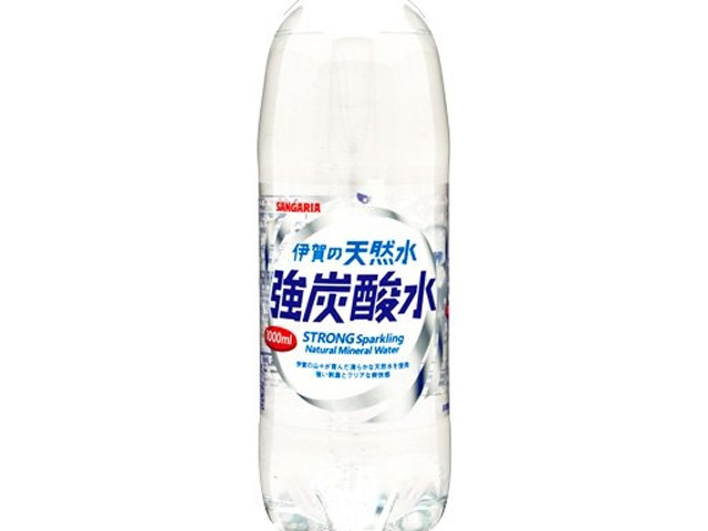 Sangaria Iga Natural Mineral Water, Strong Carbonated Water, 1000ml (Special Order Item) [Purchase 12]