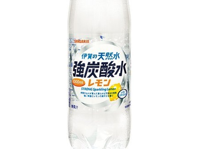 Sangaria Iga Strong Carbonated Water Lemon P 1000ml (Special Order Item) [Purchase 12]