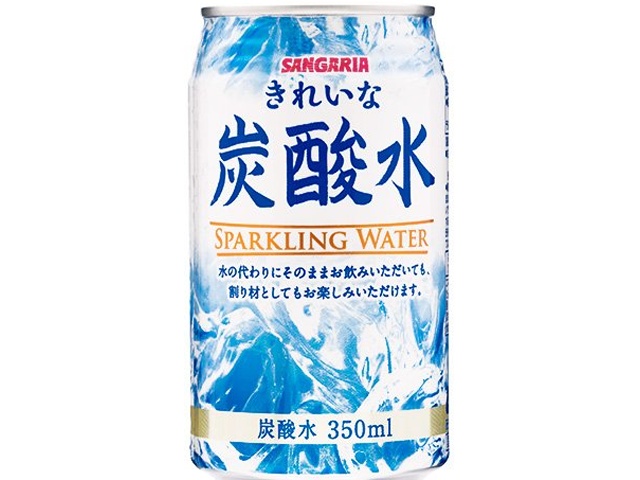 Sangaria Sparkling Water, 350ml Can (Special Order Item) [Purchase Quantity: 24]