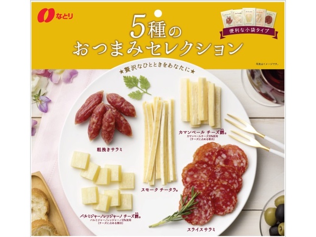 Natori 5 Kinds of Snack Selection (5 bags)  [Purchase 10]