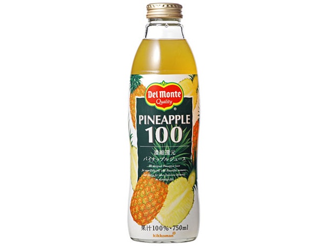 DM Pineapple Juice 750ml Bottle (Special Order Item) [Purchase 6 Bottles]