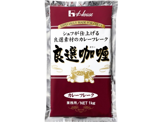 House Foods 1kg Ryosen Curry Flakes (Commercial Use) [Made-to-Order Item] [Purchase 20]