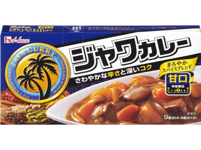 House Foods Java Curry, Mild, 185g (Special Order Item) [Purchase Quantity: 60]