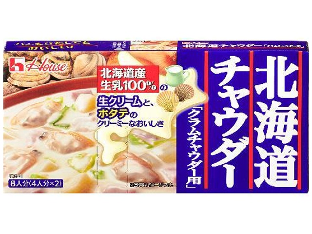 House Foods Hokkaido Chowder for Clam Chowder, 144g (Special Order Item) [Purchase Quantity: 60]