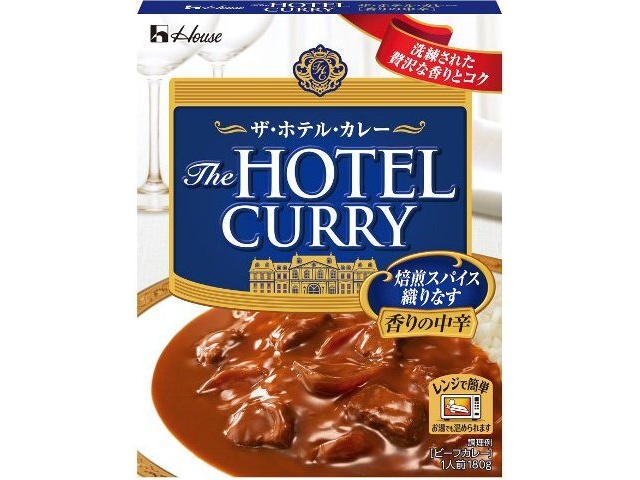 House Foods The Hotel Curry Fragrance, Medium Spicy, 180g (Special Order Item) [Purchase 60]