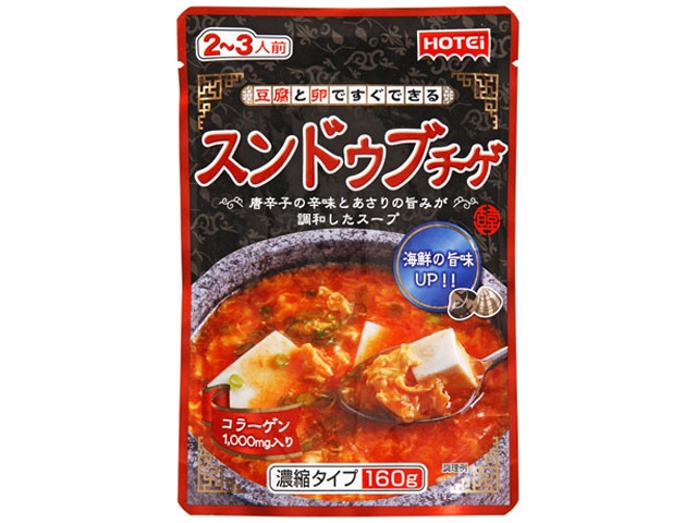 Hotei Sundubu Jjigae Concentrated Type 160g (Special Order Item) [Purchase Quantity: 32]