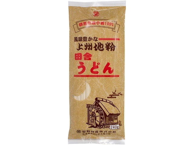 Hoshino Joshu Local Flour Country Udon Noodles, 240g (Special Order Item) [Purchase 20]