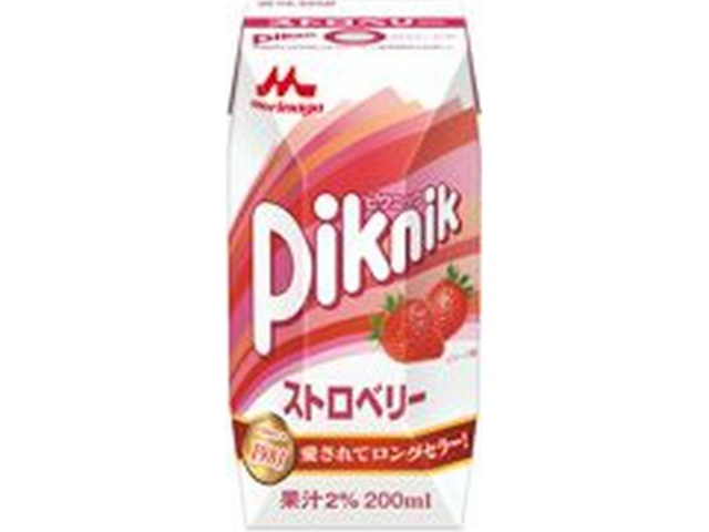 Morinyu Picnic Strawberry Prisma 200ml (Special Order Item) [Purchase Quantity: 24]