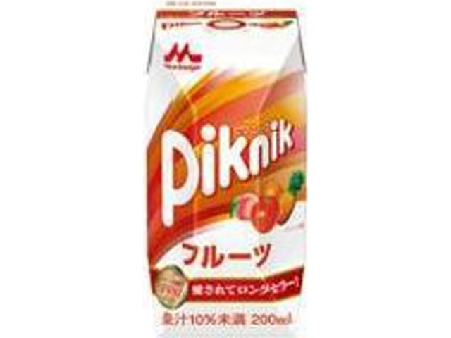 Morinyu Picnic Fruit Prisma 200ml (Special Order Item) [Purchase Quantity: 24]