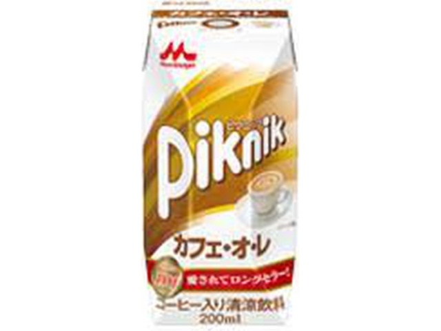 Morinyu Picnic Cafe au Lait Prisma 200ml (Special Order Item) [Purchase Quantity: 24]