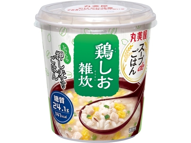 Marumiya Soup de Gohan Chicken Salt Rice Porridge (6 pieces)