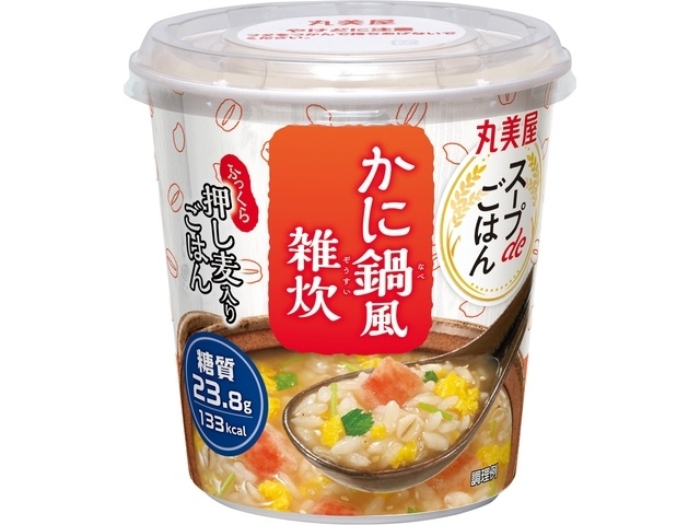 Marumiya Soup de Gohan, Crab Hot Pot Style Rice Porridge (Purchase of 6)