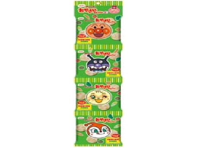 Kuriyama Rice Crackers 4-pack Anpanman Vegetable Rice Crackers (Special Order Item) [Purchase Quantity: 12]